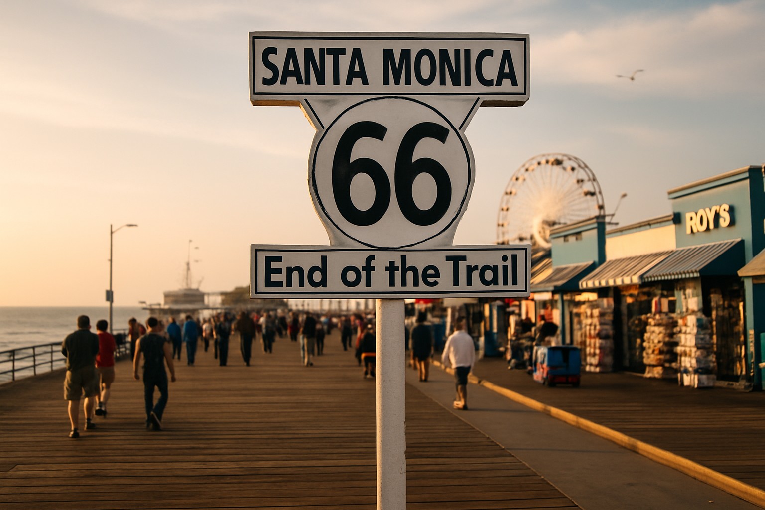 Needles to Santa Monica, California