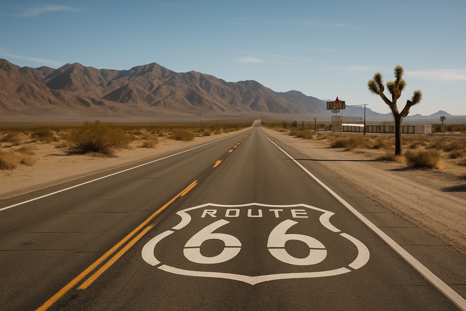 Route 66 Santa Monica to Chicago