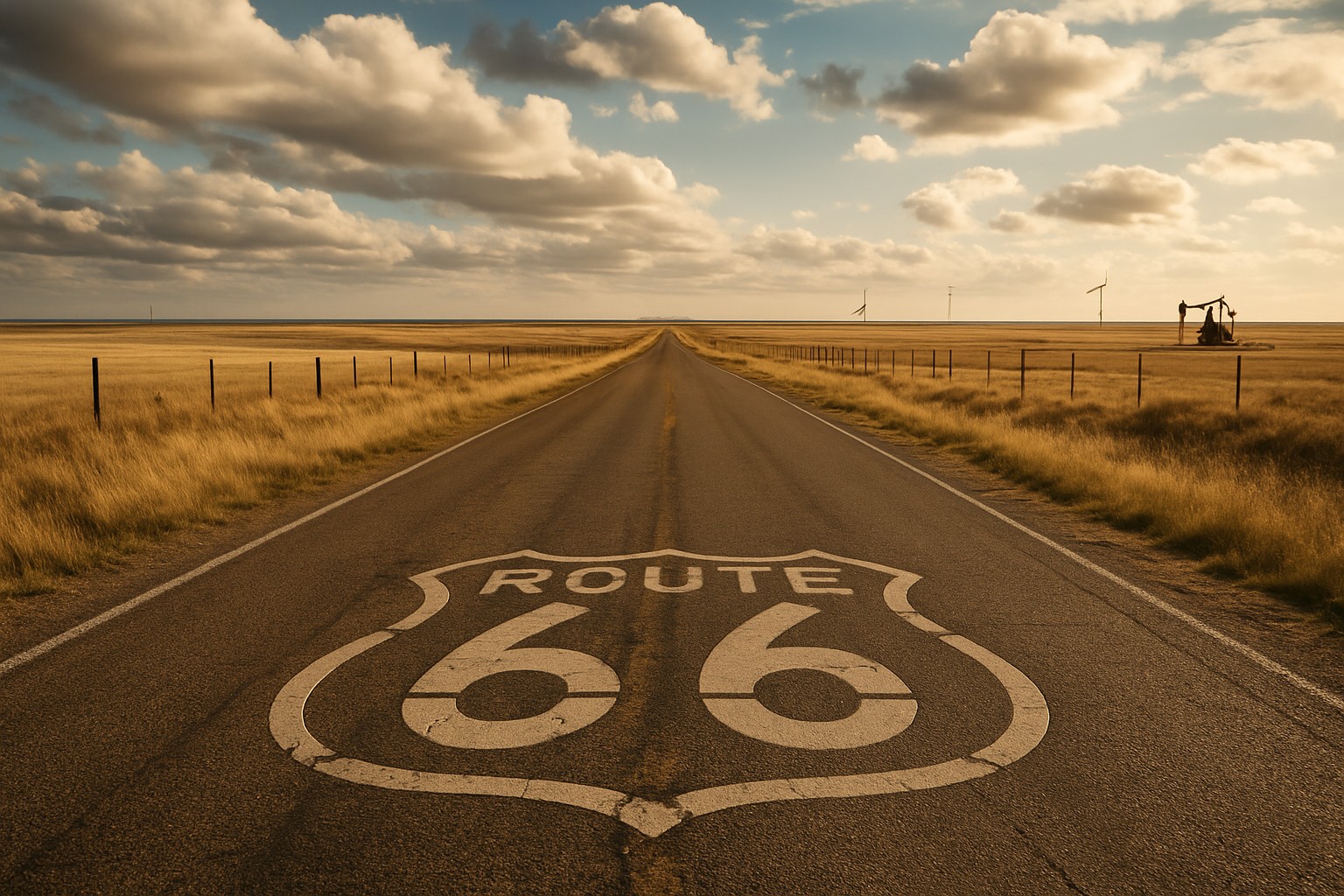 Shamrock to Glenrio, Texas