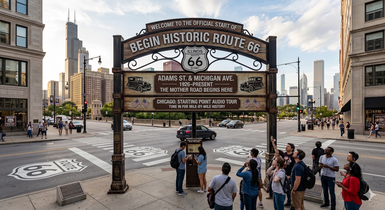 Route 66 Chicago to Santa Monica